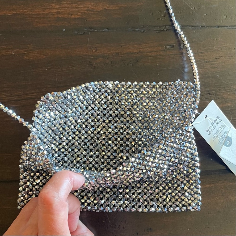 Anthropology Beaded Party Shoulder Bag - Picture 5 of 6